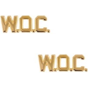 Insignia Depot Warrant Officer Candidate WOC Gold Letters Brite