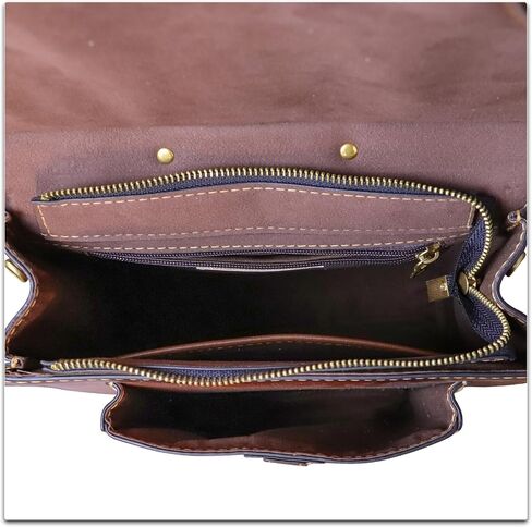 LRTO Genuine Leather Backpack for Women and Men Vintage Rucksack Convertible Casual Daypack Handmade Western Satchel Sling Purse (Brown) in Saudi Arabia