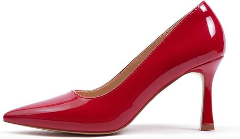 Elisabet Tang Women’s High Heel Closed Toe Pumps Pointed Toe 3.15 inch Heels Shoes Slip On Classic Office Dress Pumps in Saudi Arabia