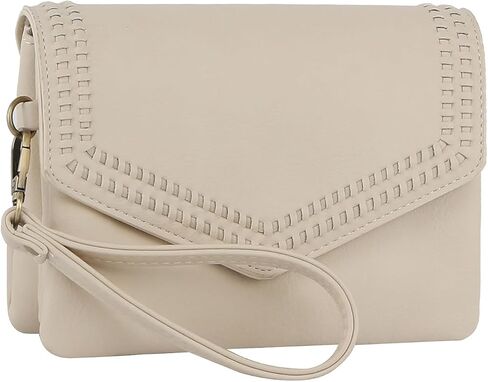 Handbag Republic Stay Trendy with Detachable Strap Crossbody Wristlet in PU Leather for Women in Saudi Arabia