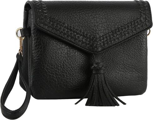 Handbag Republic Stay Trendy with Detachable Strap Crossbody Wristlet in PU Leather for Women in Saudi Arabia