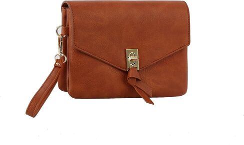 Handbag Republic Stay Trendy with Detachable Strap Crossbody Wristlet in PU Leather for Women in Saudi Arabia