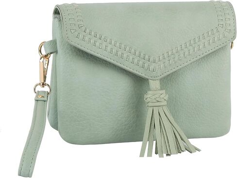 Handbag Republic Stay Trendy with Detachable Strap Crossbody Wristlet in PU Leather for Women in Saudi Arabia