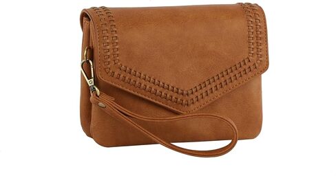 Handbag Republic Stay Trendy with Detachable Strap Crossbody Wristlet in PU Leather for Women in Saudi Arabia