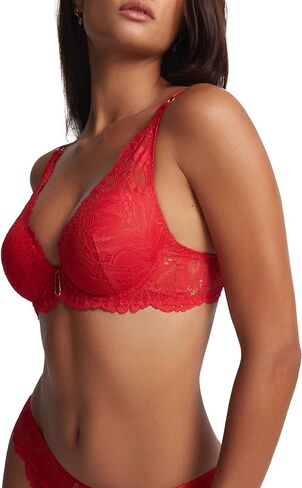 Aubade Women's Flowermania Shoulder Plunge Bra in Saudi Arabia