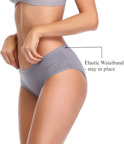ملابس داخلية نسائية بيكيني من القطن، سراويل داخلية للسيدات منخفضة الارتفاع مع حقيبة هدايا براغيتاس in Kuwait