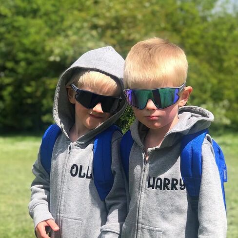Kids Sunglasses, Youth Baseball Sunglasses Polarized Sports Cycling Shades for Boys Girls Lightweight Frame in Saudi Arabia