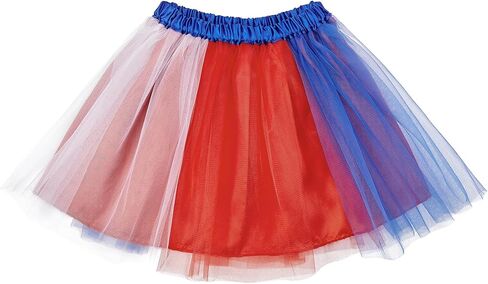 Zando Tutu for Women Adults Teens 5 Layers Halloween Costume Cosplay Running Tutu Party Elastic Fluffy Tulle Dance Skirt in Saudi Arabia