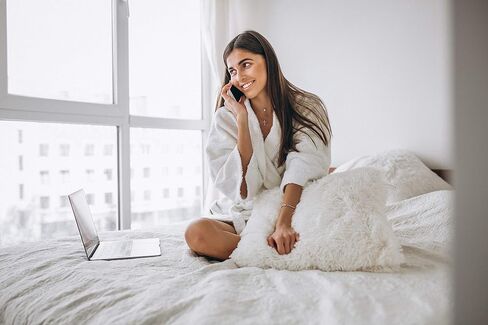 Bathrobe for Women, White Cotton Bath Robes, Terry Cloth Robes, Lightweight Plush, Long Bathrobe, Spa, Robes, Unisex, Medium in Saudi Arabia
