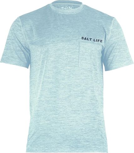 Salt Life Men's Ride Or Die Short Sleeve Performance Pocket Tee in Saudi Arabia