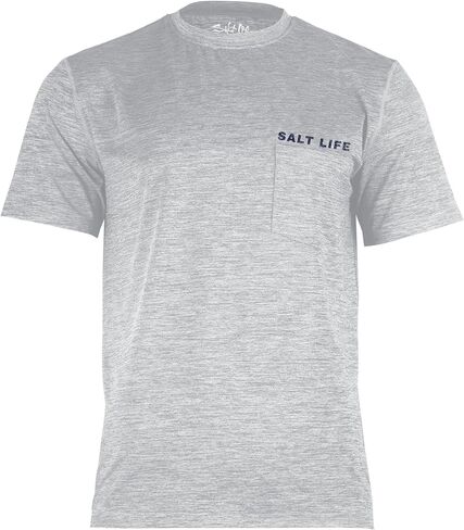 Salt Life Men's Ride Or Die Short Sleeve Performance Pocket Tee in Saudi Arabia