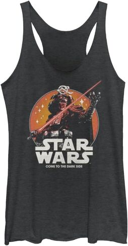 STAR WARS Girls Visions Closeup Vader Tri-Blend Racerback Layering Tank in Saudi Arabia