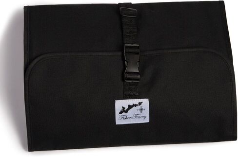 حقيبة أدوات الزينة الصغيرة للسفر من فيشرز فينيري، منظم مستحضرات التجميل للرجال (أسود، صغير) in Kuwait