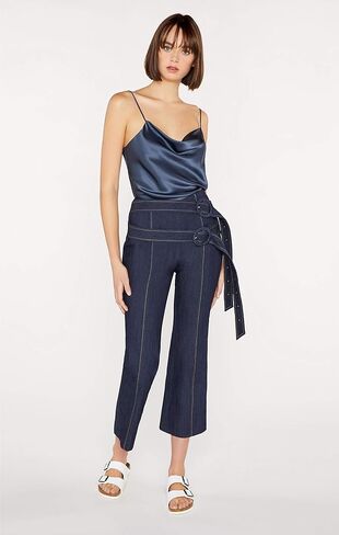 Cinq à Sept Women's Denim Cropped Jessi Pant in Saudi Arabia