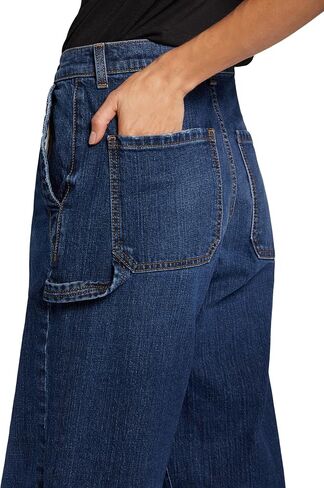 Current/Elliott Women's The Painter Wide Leg Jean – Relaxed Fit Pant in Saudi Arabia