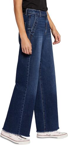 Current/Elliott Women's The Painter Wide Leg Jean – Relaxed Fit Pant in Saudi Arabia