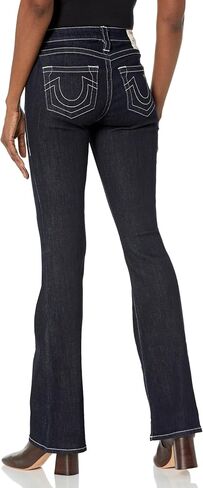 True Religion Women's Misses Curvy Yoke Midrise Bootcut Jean in Saudi Arabia