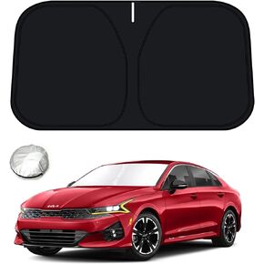 Bestview Windshield Sun Shade Compatible with 2016-2020 Kia Sorento Accessories, Front Window Sunshade Sun Visor Protector Block UV Rays Heat, Foldable 2 Layers 210T Material