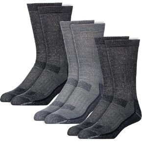 Lee Heavyweight Long Cushion Boot Socks for Men - Crew Socks for Work Size 6-12