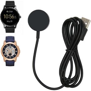 Watch Charger for Fossil Q 1 for Fossil Q 2 for Fossil Q 2 Wander for Fossil Q 2 for Fossil Q 3 Explorist for Fossil Q 3 Venture (Black)