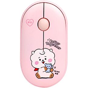 Hamee BT21 My Little Buddy Series Mouse [Computer Mouse Wireless Cute] [Silent Nano Receiver Mouse Office Birthday] [BT21 Mouse] for Laptop, iPad, MacOS, PC, Windows, Android - CHIMMY
