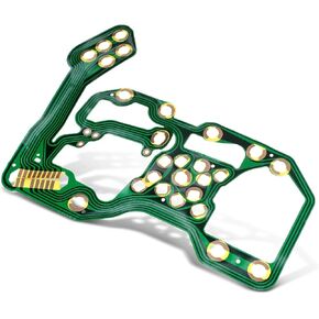 A-Premium Printed Circuit Board with Gauges Compatible with Chevrolet Malibu 1978-1983, El Camino 1978-1987, Monte Carlo/Nova 1978-1988, Replace# 25016702