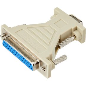 StarTech.com DB9 to DB25 Serial Cable Adapter - F/F - Serial adapter - DB-9 (F) to DB-25 (F) - AT925FF, Beige, 1 Count (Pack of 1) in Saudi Arabia