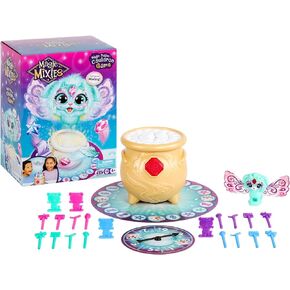 Magic Mixies Magic Potion Cauldron Game. Place The Magic Ingredients Into The Cauldron and Make The Exclusive Mixling Leap Up and Out to Win