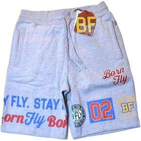 Born Fly Short Drawstring Grey
