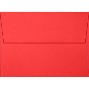 LUXPaper A7 Invitation Envelopes | 5 1/4" x 7 1/4" | Electric Coral | 60lb. Text | 50 Qty