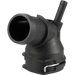 X AUTOHAUX Upper Engine Coolant Distributor Hose Connector for Volkswagen Jetta 2005-2017 for Volkswagen Golf 2010-2013 for Volkswagen Eos 2009-2016 No.5QD122291N/3C0122291D