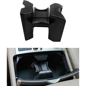 Cup Holder Divider Insert for Toyota Highlander 2008 2009 2010 2011 2012 2013, 55618-0E090 Center Console Cup Holder Insert Divider Upgrade