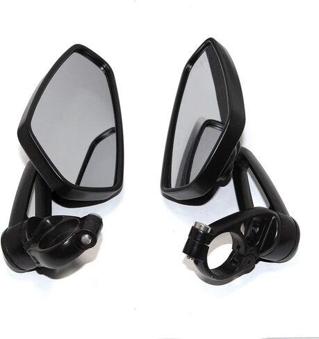 Motorcycle 7/8'' Handlebar End Oval Side Rearview Mirrors FOR Kawasaki Z125 pro Z650 Z750 Z800 Z900 Z1000 ER6N ER6F FOR Suzuki GSF1250 GSF600 FOR Yamaha MT-03 MT-07 FZ-07 MT-09 in Saudi Arabia