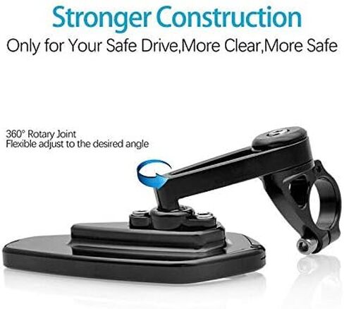 Motorcycle 7/8'' Handlebar End Oval Side Rearview Mirrors FOR Kawasaki Z125 pro Z650 Z750 Z800 Z900 Z1000 ER6N ER6F FOR Suzuki GSF1250 GSF600 FOR Yamaha MT-03 MT-07 FZ-07 MT-09 in Saudi Arabia