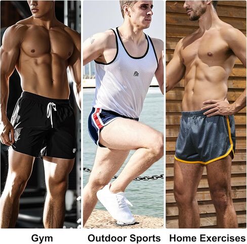 شورت الجري الشبكي للرجال من AIMPACT مقاس 3 بوصة سريع الجفاف للتمارين الرياضية in Kuwait