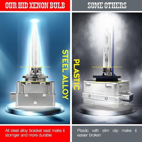 Sinoparcel D3S/D3R 55W Xenon HID Headlight Bulb - 6000K High Low Beam Replacement Lights -Pack of 2 in Saudi Arabia