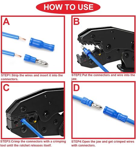 280pcs 22-16AWG Wire connectors Bullet Crimp Terminal Insulated Female and Male Heat Shrink Waterproof Electrical Quick Connector Kit with Colorful Heat Shrink Tube and Wiring Cap in Saudi Arabia