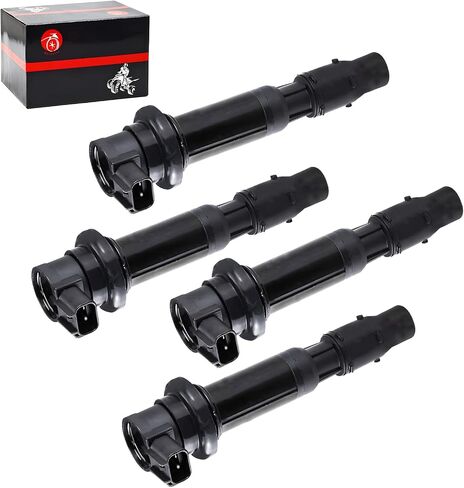 4pcs Ignition Coils For Kawasaki Ninja ZX-6R 2000-2002 Ninja ZX600 ZZR600 2005-2008 For Triumph Tiger 800 XCA/XR/XRT, Triumph 1200 Tiger, Street Triple 675 2012-2017 F6T553 in Saudi Arabia
