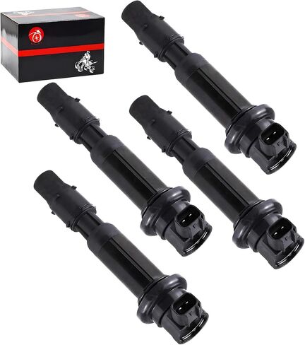 4pcs Ignition Coils For Kawasaki Ninja ZX-6R 2000-2002 Ninja ZX600 ZZR600 2005-2008 For Triumph Tiger 800 XCA/XR/XRT, Triumph 1200 Tiger, Street Triple 675 2012-2017 F6T553 in Saudi Arabia