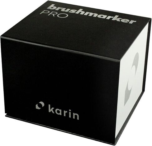 Karin Megabox Brush Marker Pro Water-Based Brush Pen Suitable for Painting, Drawing and Handlettering Multi-Coloured KAR27C7 Assorted in Kuwait
