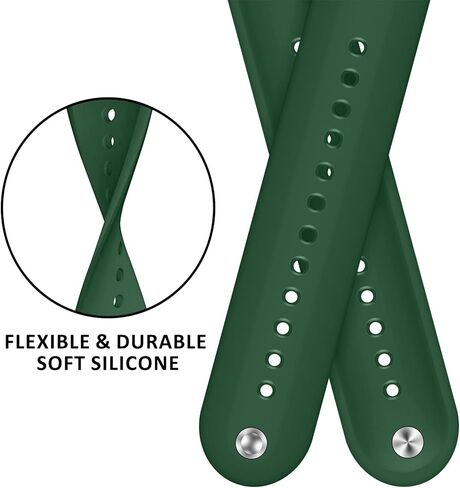 Silicone Sport Band Compatible with Apple Watch 38mm 41mm 40mm 42mm 44mm 45mm 49mm,Adjustable Soft Silicone Bracelet Replacement Strap for iWatch Series 8 Ultra 7 SE 6 5 4 3 Women Men in Saudi Arabia