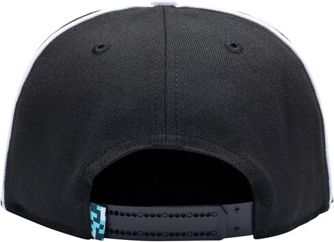 Manchester City 'Zero' Adjustable Snapback Soccer Hat (Black/White) in Saudi Arabia