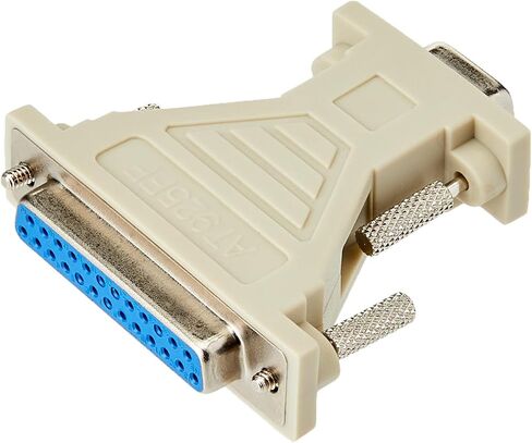 StarTech.com DB9 to DB25 Serial Cable Adapter - F/F - Serial adapter - DB-9 (F) to DB-25 (F) - AT925FF, Beige, 1 Count (Pack of 1) in Saudi Arabia