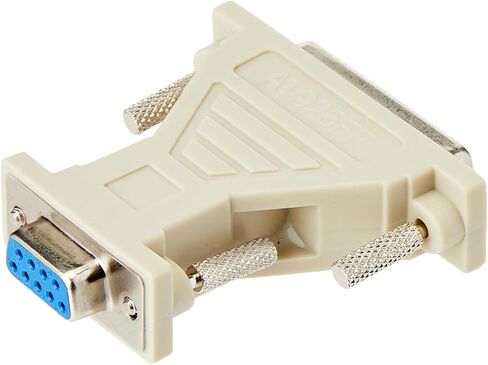 StarTech.com DB9 to DB25 Serial Cable Adapter - F/F - Serial adapter - DB-9 (F) to DB-25 (F) - AT925FF, Beige, 1 Count (Pack of 1) in Saudi Arabia