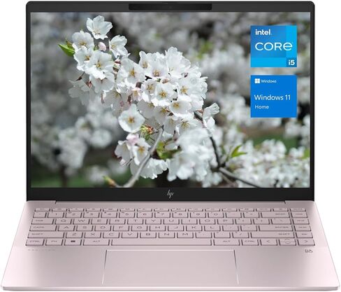 HP Pavilion Plus 14" FHD+ Laptop, 13th Gen Intel Core i5-1335U, 16GB RAM, 1TB PCIe SSD, Backlit Keyboard, IR Camera, HDMI, Wi-Fi 6, Bluetooth, Windows 11 Home, Pink in Saudi Arabia