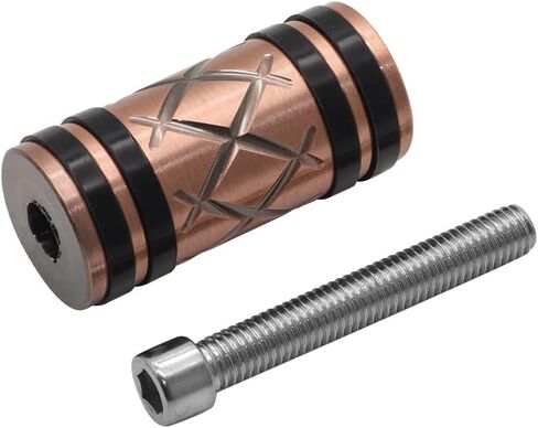 Easygo Motorcycle CNC Shifter Toe Shift Peg Pedal for Harley Softail Touring 1984-2020 M8*1.25 (Copper) in Saudi Arabia