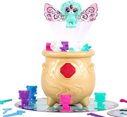 Magic Mixies Magic Potion Cauldron Game. Place The Magic Ingredients Into The Cauldron and Make The Exclusive Mixling Leap Up and Out to Win in Saudi Arabia