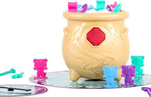Magic Mixies Magic Potion Cauldron Game. Place The Magic Ingredients Into The Cauldron and Make The Exclusive Mixling Leap Up and Out to Win in Saudi Arabia