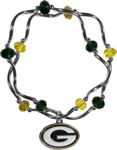 Siskiyou NFL unisex-adult Crystal Bead Bracelet in Saudi Arabia