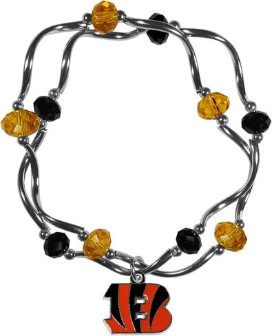 Siskiyou NFL unisex-adult Crystal Bead Bracelet in Saudi Arabia